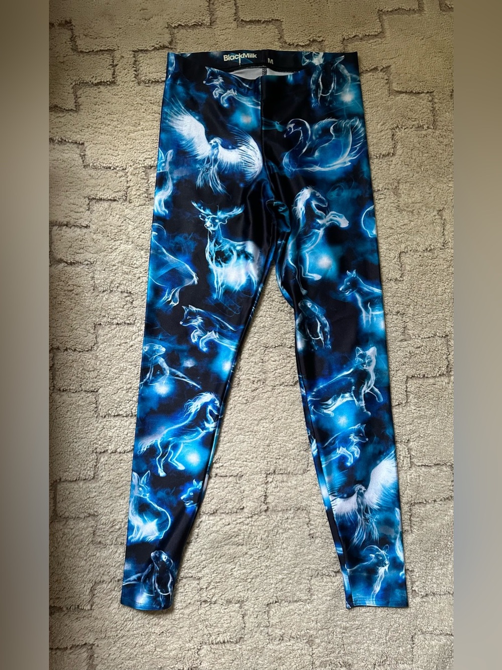 Blackmilk Harry Potter Patronus leggings size medium